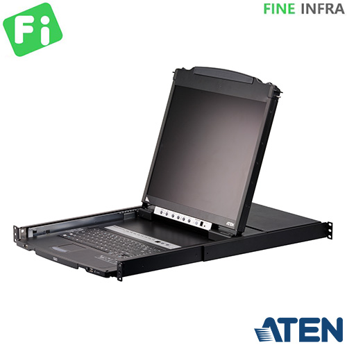 ATEN 16Port slideaway lcd kvm switch 17인치, cl5716m