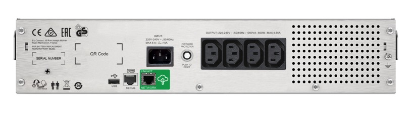 APC Smart UPS C 1500VA RM Rackmount with Smart Connect, smc1500i 2uc